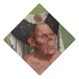 Toque De Diplômé Quentin Matsys - Une Grotesque Vielle Femme Classi