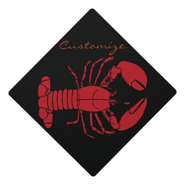 Toque De Diplômé Red Maine Lobster Thunder_Cove (Devant)