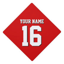 Red Sports Jersey Team Jersey