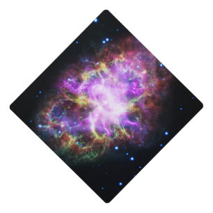 Toque De Diplômé Rémanent de supernova de la nébuleuse du Crabe Com