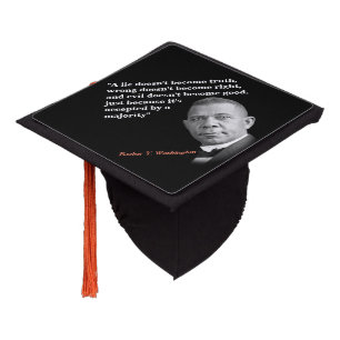 Toque De Diplômé Réservateur T. Citation De Washington Sur La Vér