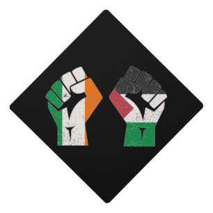 Toque De Diplômé Rétro Irlande Palestine Solidarité Première révolu