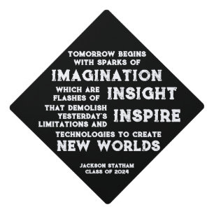 Toque De Diplômé Ridley Scott Citation Tassel Topper