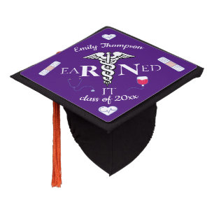 Toque De Diplômé RN L'a obtenu Graduation Cap Topper