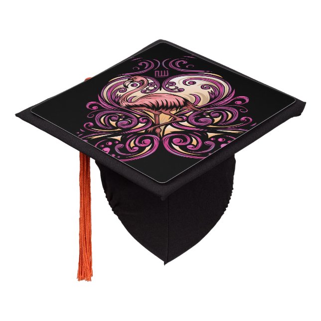Toque De Diplômé Rose exotique (Incliné)