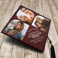 Rouge Multi Photo Moderne Design