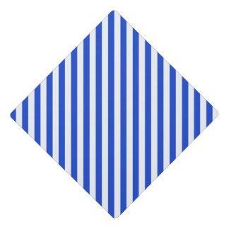 Toque De Diplômé Royal Blue Combination Stripes par Shirley Taylor