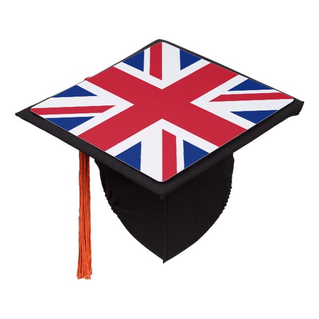 Toque De Diplômé Royaume-Uni Union Jack Drapeau des colonies britan (Incliné)