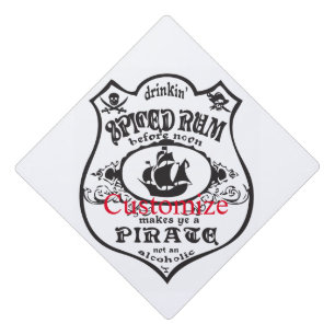 Toque De Diplômé Rum épicé Pirate Boisson Thunder_Cove