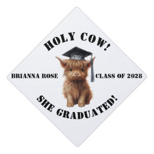 Toque De Diplômé Sainte Vache Elle/Il Diplômée