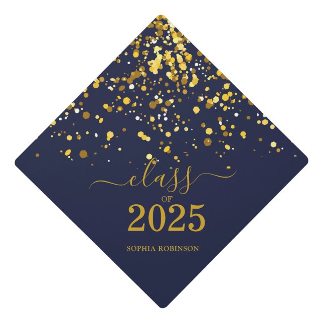 Toque De Diplômé Script or simple moderne (Devant)