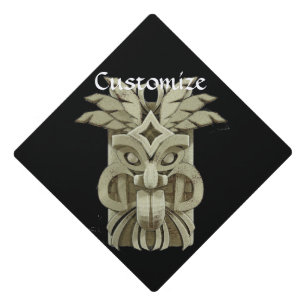 Toque De Diplômé Sculpture Tiki sculptée Thunder_Cove