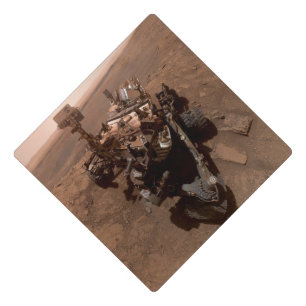 Toque De Diplômé Selfie de Mars Curiosity paysage martien rouge