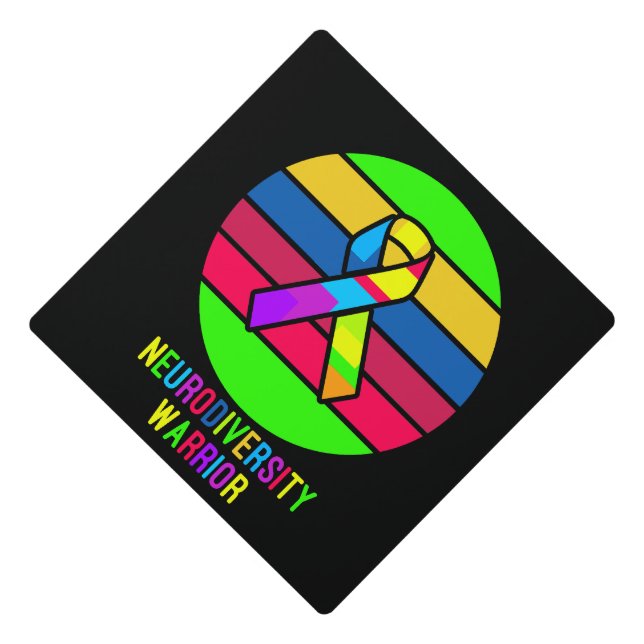 Toque De Diplômé Sensibilisation sur l'autisme Neurodiversity Guerr (Devant)
