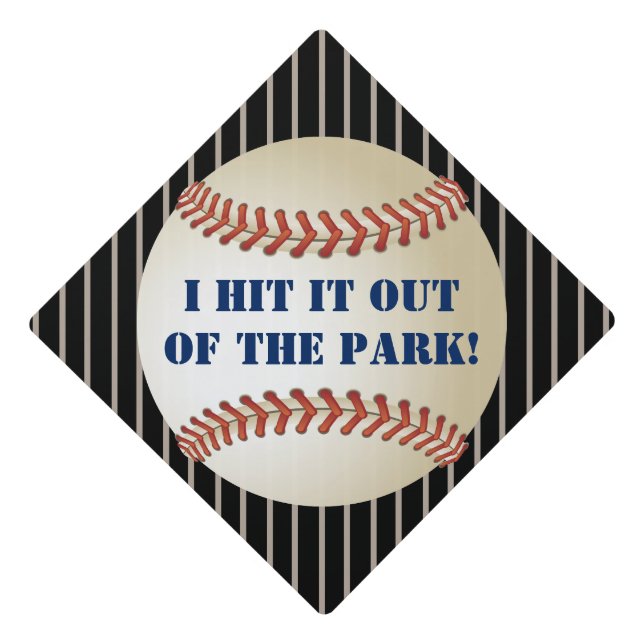 Toque De Diplômé Signe Casquette moderne de baseball (Devant)