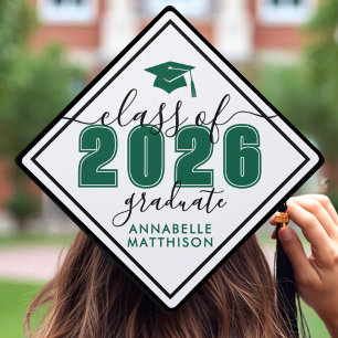 Toque De Diplômé Simple Green