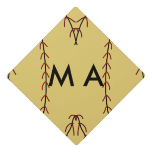 Toque De Diplômé Simple monogramme ajouter votre nom lettre man min