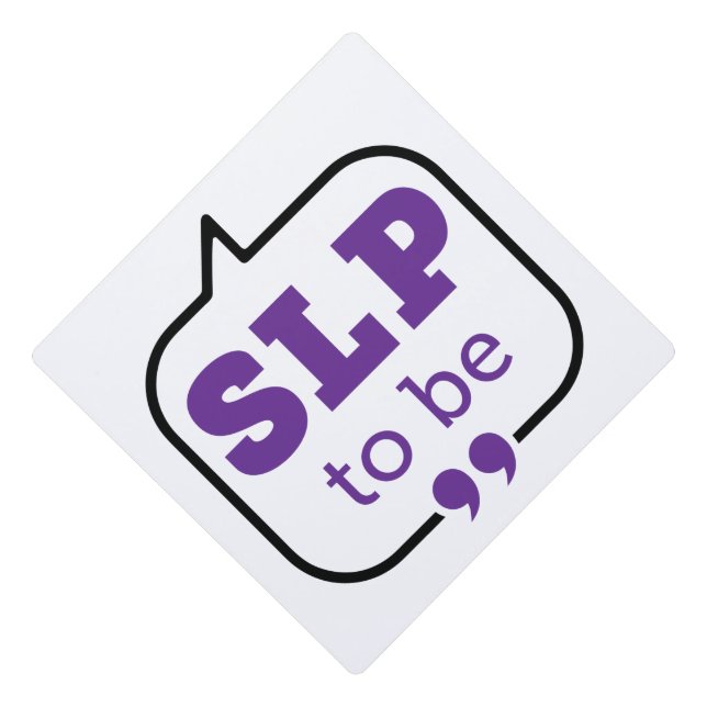 Toque De Diplômé SLP sera un futur discours Pathologue (Devant)