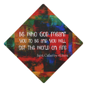 Toque De Diplômé St religieux catholique Catherine Sienne