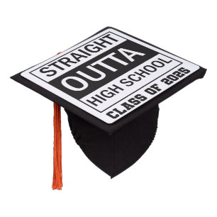 Toque De Diplômé Straight Outta High School - Classe de 2025