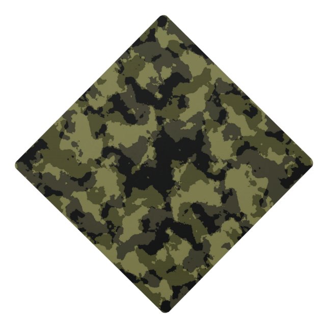 Toque De Diplômé Style militaire camouflage (Devant)