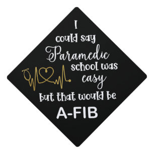 Toque De Diplômé Sujet de Casquette de fin d'études paramédic