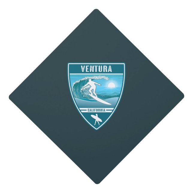 Toque De Diplômé Surf Ventura Californie (Devant)