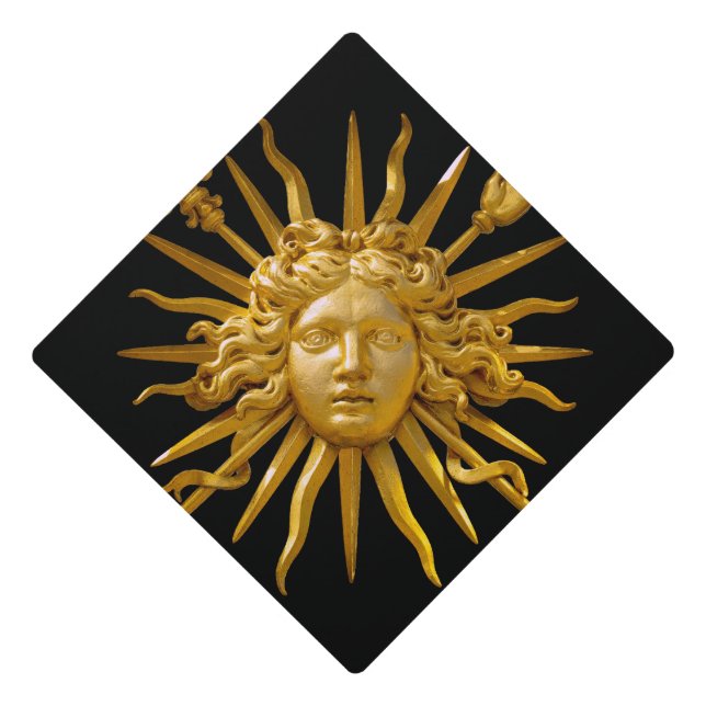 Toque De Diplômé Symbole de Louis XIV le Roi Soleil (Devant)