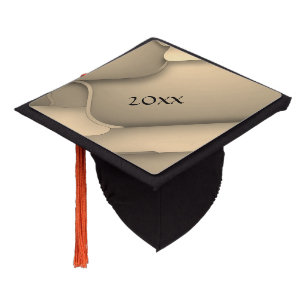 Toque De Diplômé Teintes marron Art moderne