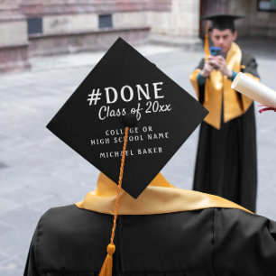 Toque De Diplômé #Terminé   Nom simple du diplômé Classe Année & Éc
