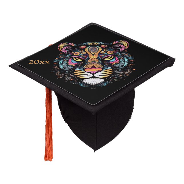 Toque De Diplômé Tiger (Incliné)
