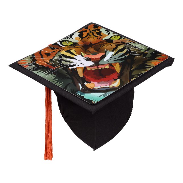 Toque De Diplômé Tiger (Incliné)