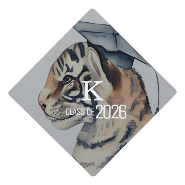 Toque De Diplômé Tigre (Devant)