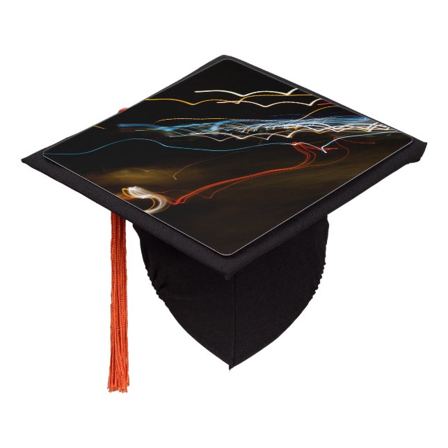 Toque De Diplômé tireur noir (Incliné)