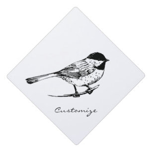 Toque De Diplômé Tonnerre de chickadee à calotte noire