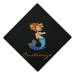 Toque De Diplômé Tonnerre de la sirène rouge
