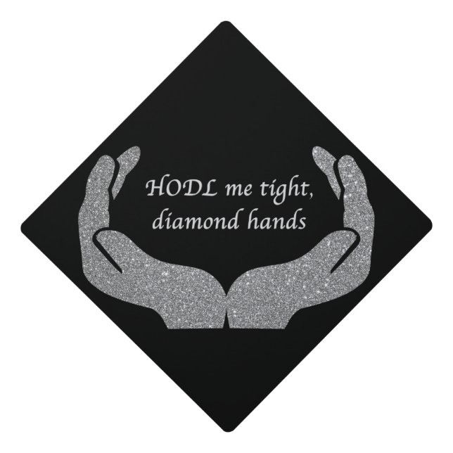 Toque De Diplômé Toppe de classement des mains de diamant (Devant)