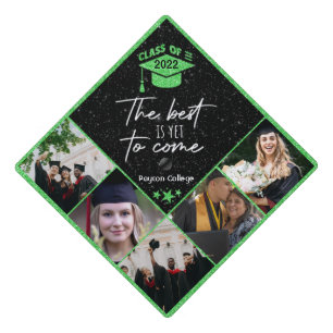 Toque De Diplômé Topper de capot de graduation photo personnalisée
