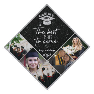 Toque De Diplômé Topper de capot de graduation photo personnalisée