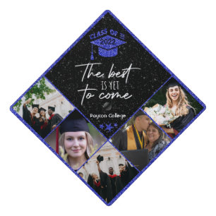 Toque De Diplômé Topper de capot de graduation photo personnalisée