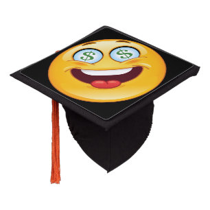 Toque De Diplômé Topper de capuchon de graduation SMILE