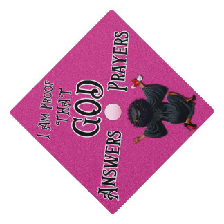 Toque De Diplômé Topper de la casquette de diplôme afro-américaine