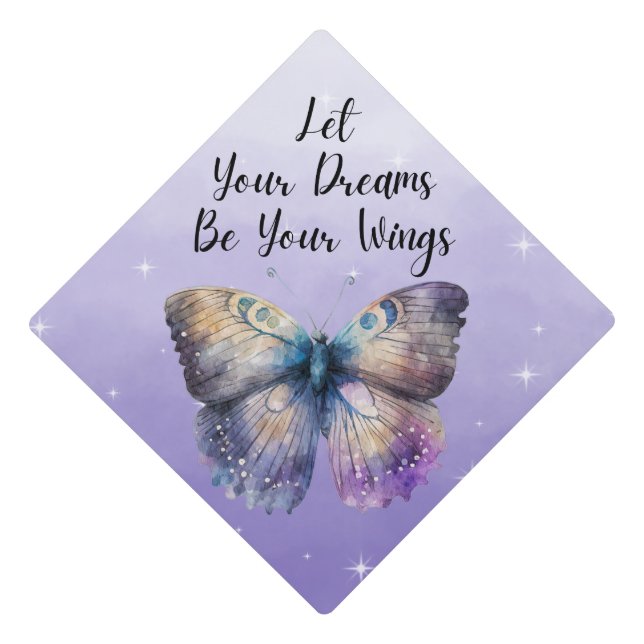 Toque De Diplômé Topper - Dreams Wings (Devant)