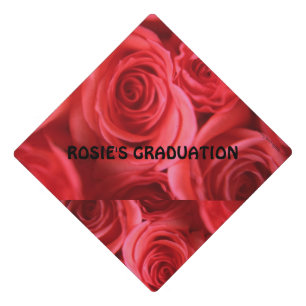 Toque De Diplômé Topper rose Tassel