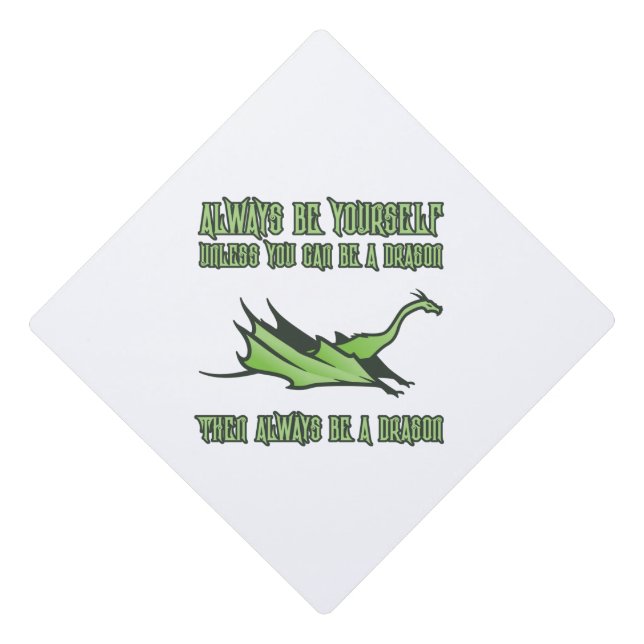 Toque De Diplômé Toujours être un dragon (Devant)