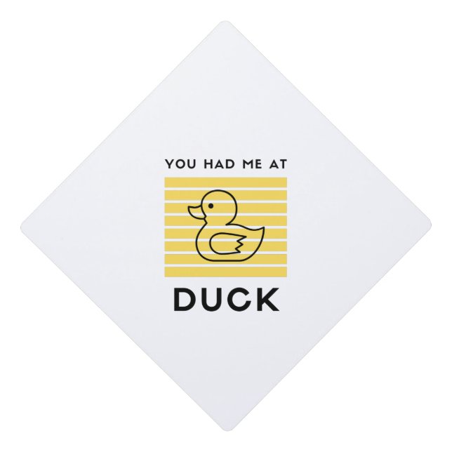 Toque De Diplômé Tu m'as eu au canard (Devant)