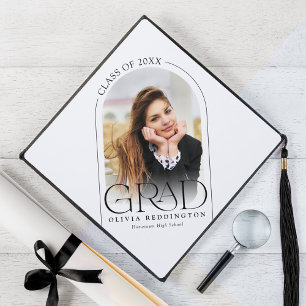 Toque De Diplômé Typographie d'arc moderne simple