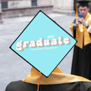 Toque De Diplômé Typographie de fin d'études tendances Simple moder