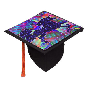 TOQUE DE DIPLÔMÉ UNICORN OF THE UNIVERSE MULTICOLORED