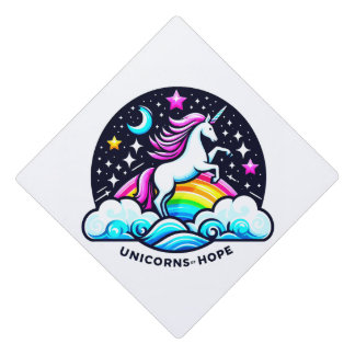 Toque De Diplômé Unicornes de l'espoir Diagonal